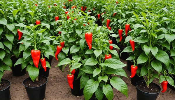 Découvrez les meilleurs plants de poivrons à la pépinière bour