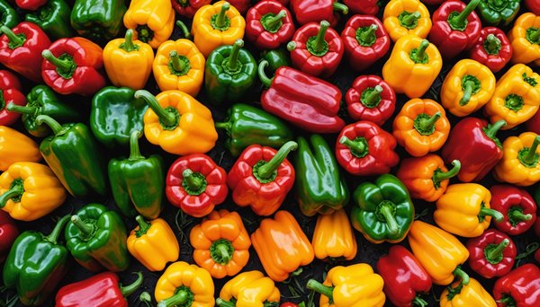 Top variétés de poivrons à choisir dans votre pépinière bour